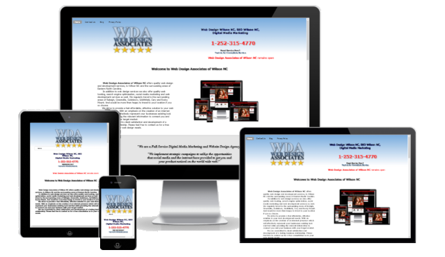 Responsive Website Design in Wilson NC